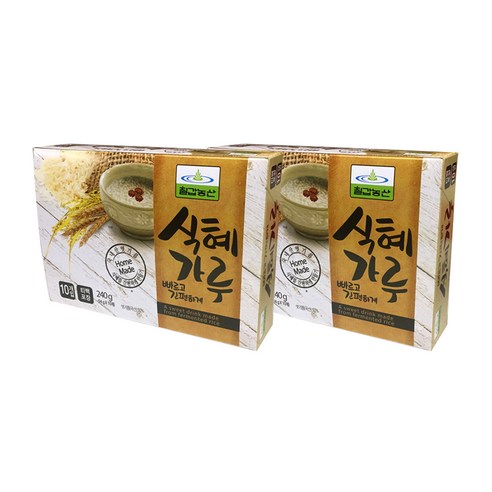 칠갑농산 식혜가루 10p, 240g, 2개