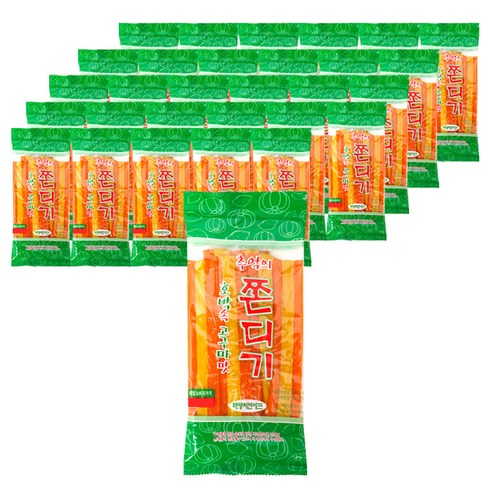 태평씨엔에프 추억의 호박속 고구마맛 쫀디기, 150g, 30개입