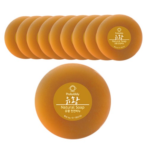 프로버블리 유황 중성비누, 1100g, 10개입