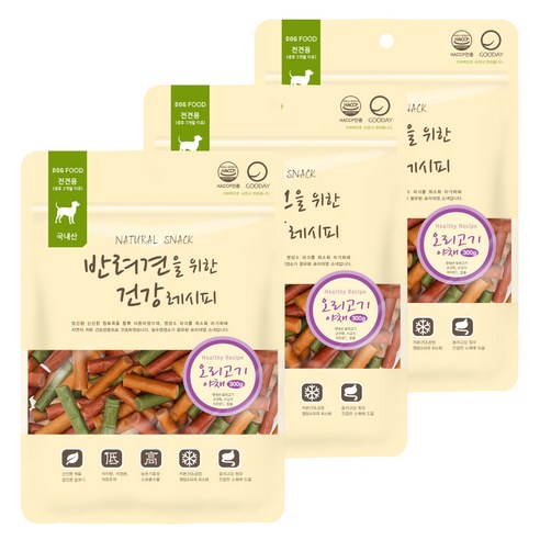 굿데이 반려견을 위한 건강레시피 져키, 오리고기야채, 300g, 3개, 오리고기야채 × 300g × 3개이라는 상품의 현재 가격은 13,650입니다.