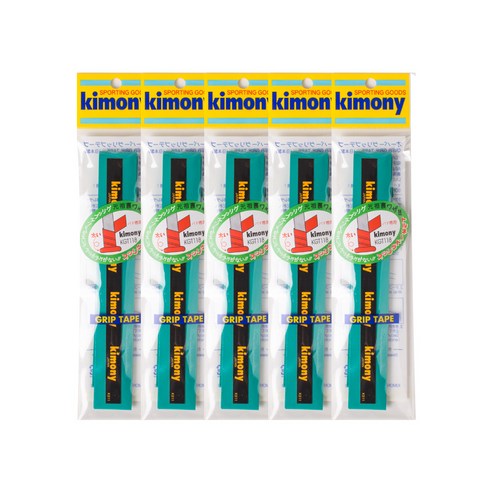 키모니 하이 소프트 파워 그립 KGT118 5p, 그린, 1세트