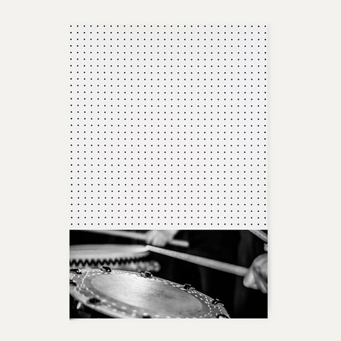 앤비커머스 인테리어 타공판 하 WHITE 60 x 90 cm, 1개, 악기16