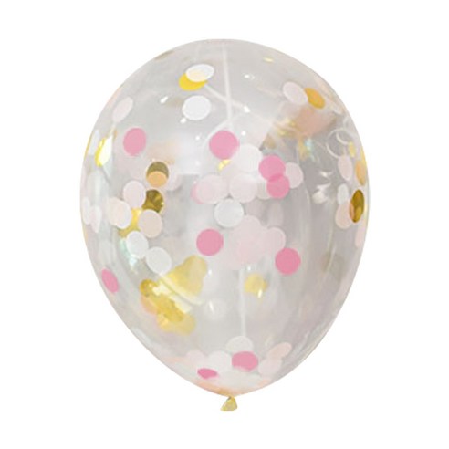 파티팡 컨페티벌룬 30cm, 로즈골드, 30개입