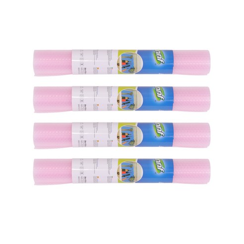 블룸엣홈 싱크대 선반 매트 소 4p, 핑크, 4개