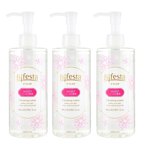 비페스타 클렌징 워터 모이스트, 300ml, 3개
