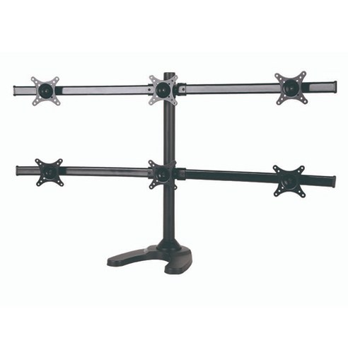 아이존 STAND HOLE 타입 멀티 모니터 거치대 EZ-MS6-CV330, 1개