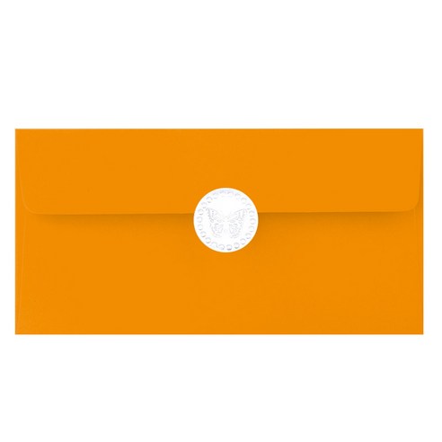 프롬앤투 비비드컬러 돈봉투 B110p 96p + 스티커 96p, 주황, 1세트