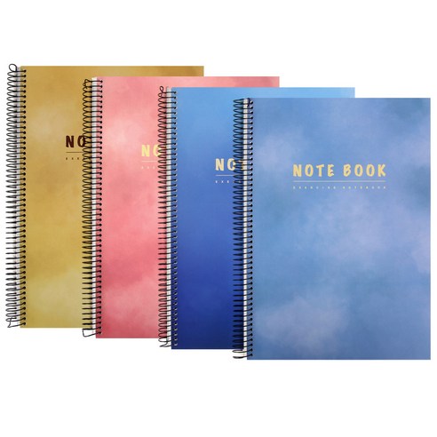 앨범샵 구름연습장 무선노트 N310, 랜덤 발송, 4개입