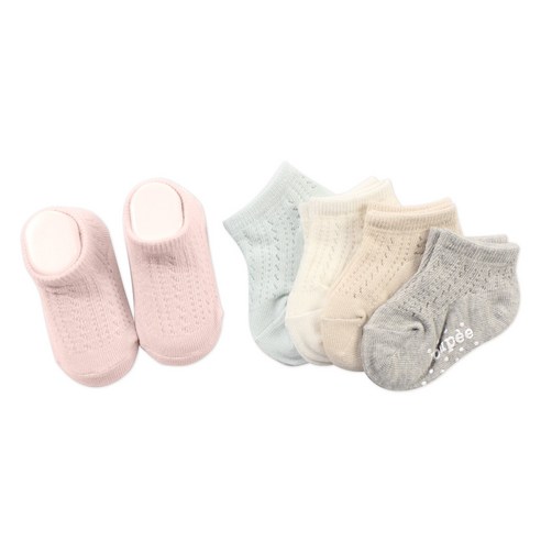 비단길 아동용 커즈 D핑키로니 5켤레