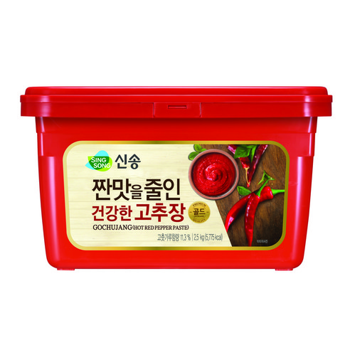 신송 짠맛을 줄인 건강한 고추장 골드, 2.5kg, 1개