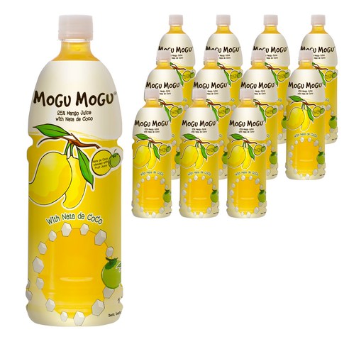 모구모구 망고맛 주스, 1L, 12개