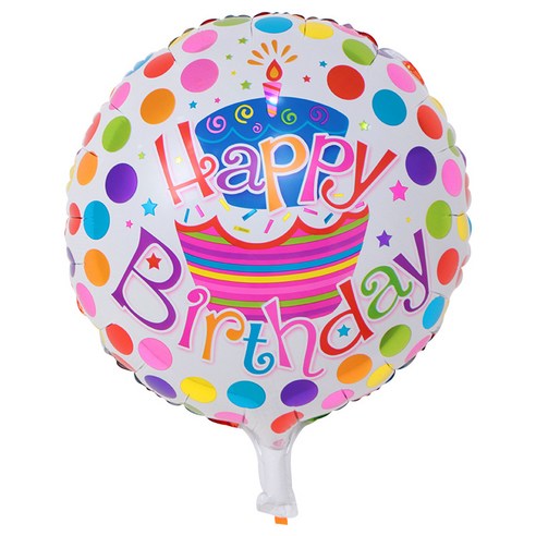 드림캐쳐 생일 파티 호일 풍선 서클, BC-06, 50개입