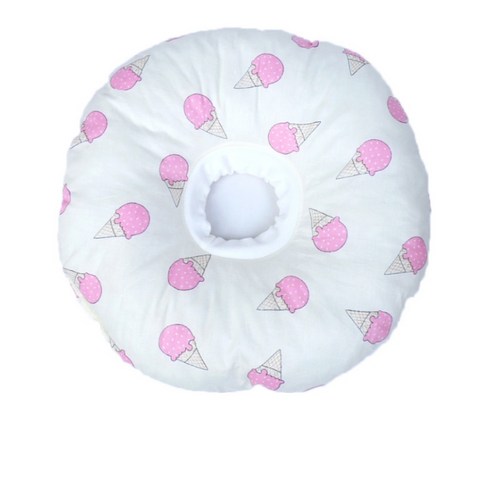 핑키펫 크리미 반려동물 도넛 쿠션 넥카라, YN07