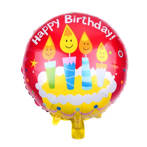 드림캐쳐 생일 파티 호일 풍선 서클, BC-34, 50개입