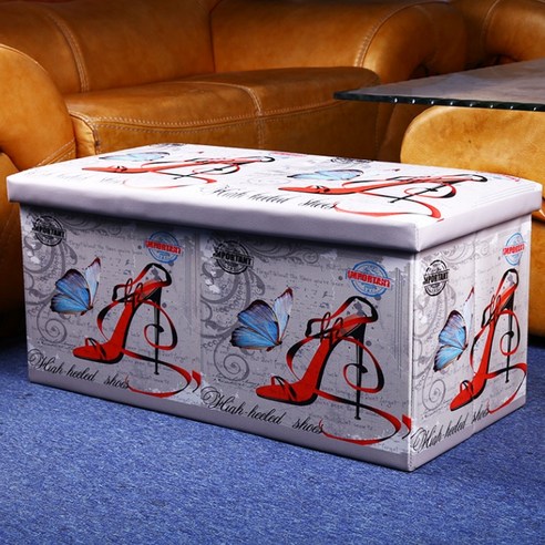 이지웜 라벤더 수납의자 76 x 38 x 38 cm, A-3