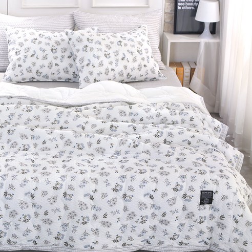 지베딩 셀린플라워 시어서커 침구세트