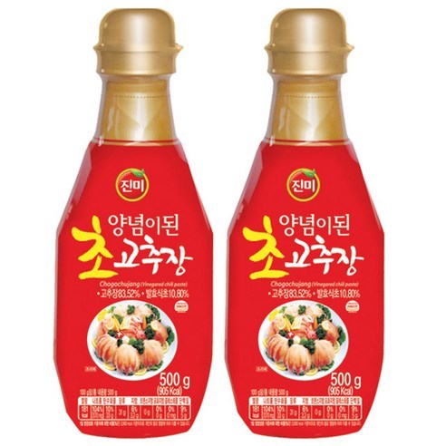 진미 양념이된초고추장 500g, 4개