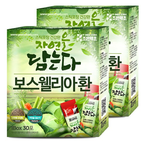 굿허브 프리미엄 스틱형 보스웰리아 환, 2g, 60개입