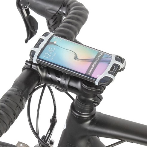비엠웍스 슬림7 스마트폰 자전거 거치대, 혼합 색상, 1세트