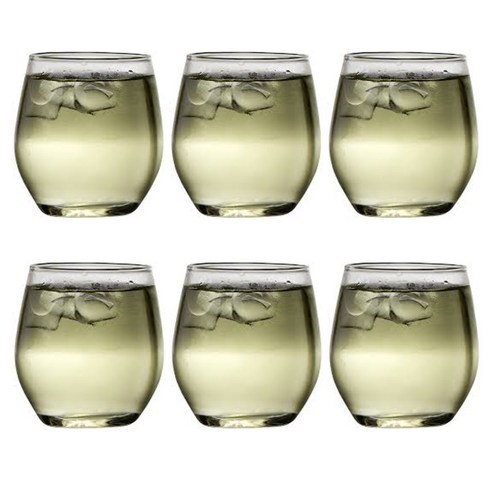 보르미올리 New Kalix 언더락 와인잔, 380ml, 6개입