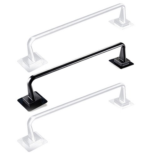 블럭마트 주방 행주걸이 수건걸이 다용도걸이 34cm, 랜덤 발송, 3개입
