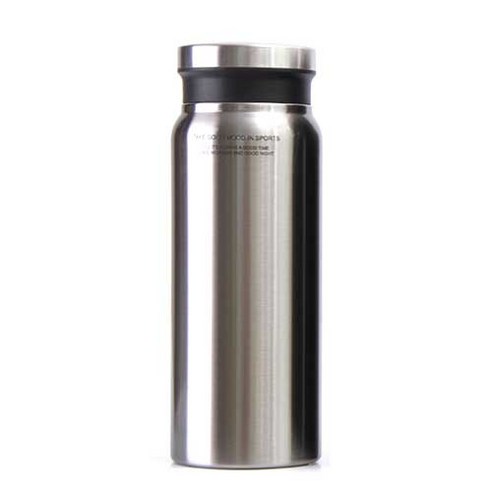 푸코 보텀 보온병 T027, 실버, 550ml