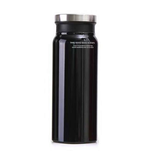 푸코 보텀 보온병 T027, 블랙, 550ml