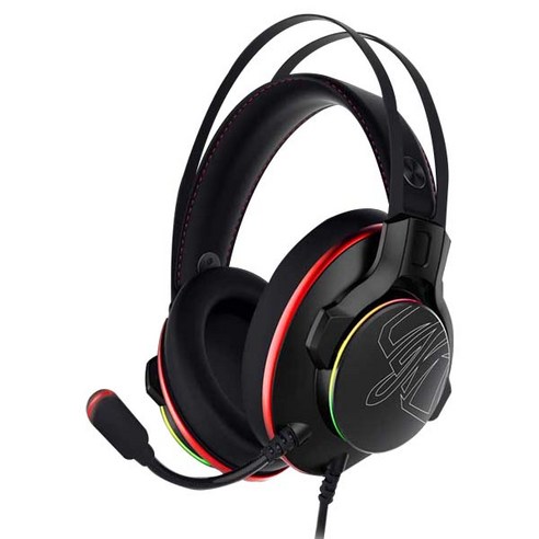 앱코 가상 7.1 RGB 3D 진동 초경량 게이밍 헤드셋, N995 ENC, 블랙