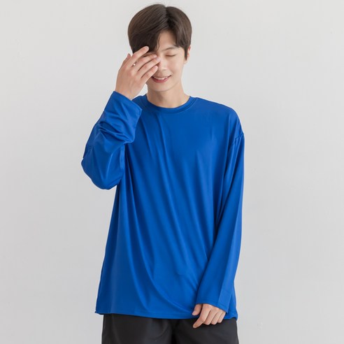 래시플 남성용 루즈핏박시 래쉬가드 상의