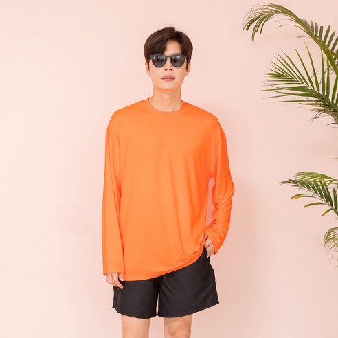 래시플 남성용 루즈핏박시 래쉬가드 상하의 세트