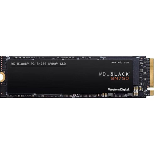 WD Black SN750 M.2 2280 NVMe SSD, BK2T00C, 500GB