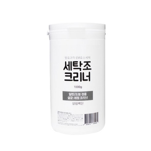 살림백단 세탁조 클리너, 1000g, 1개