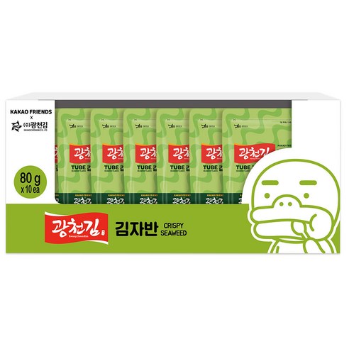 카카오프렌즈 광천김 김자반, 40g, 20개