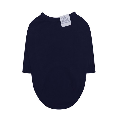 퍼피엔젤 데일리 7부소매 반려견 티셔츠, 756 Navy