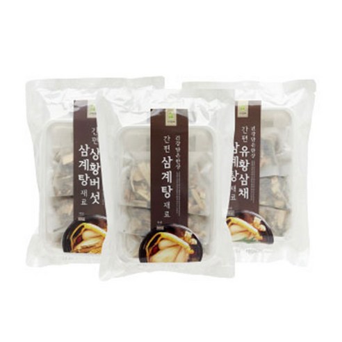 자연애 간편 한방 삼계탕 재료 세트, 20g, 1세트
