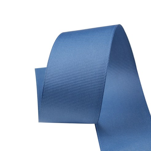 가드 선물포장 공단리본 폭 25mm, 블루02, 90m