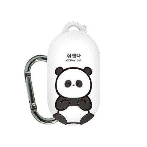 트라이코지 귀염뽀짝 갤럭시 버즈 플러스 이어폰 케이스, 19 빅페이스 줘팬다