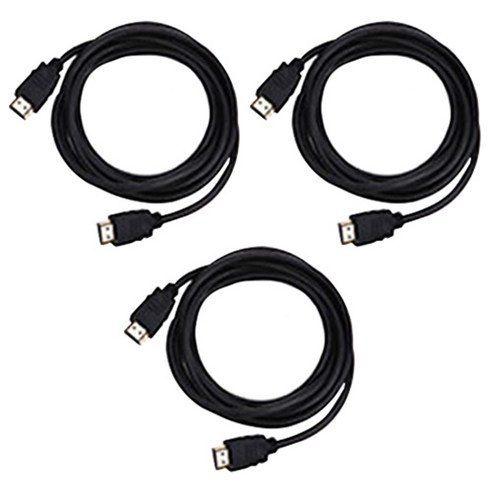 애니포트 HDMI 2.0 모니터 케이블, 3개, 3m