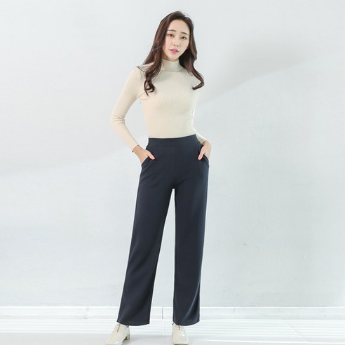 토마토팩토리 여성용 세상편한 롱일자 밴딩팬츠 1714