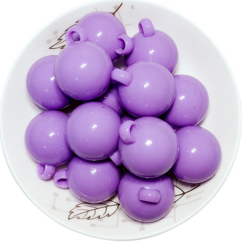 가드 아가사 DIY 비즈 재료 500g, 보라, 1개