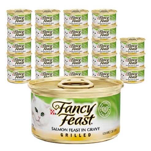 퓨리나 팬시피스트 그릴 연어, 85g, 24개