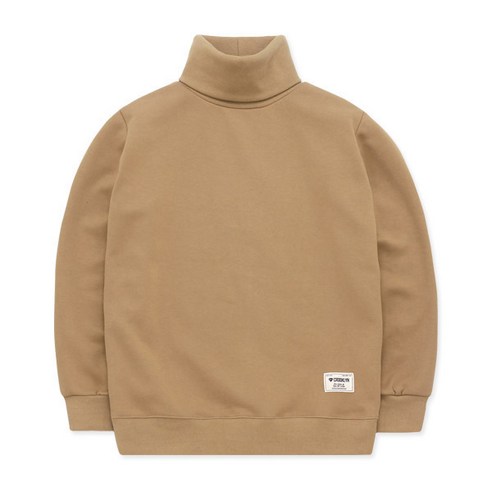 크루클린 데일리 기모 무지 목폴라 맨투맨 남자 여성 커플 MRL-435