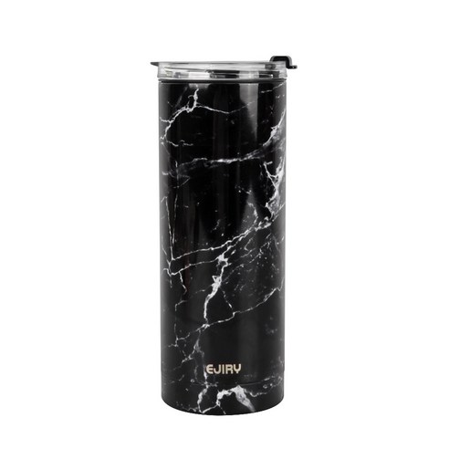 에지리 홀트 텀블러, 마블블랙, 600ml
