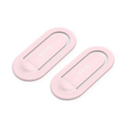 FSCOOL 에어브라켓 자동차 송풍구 핸드폰 거치대, 핑크, 2개