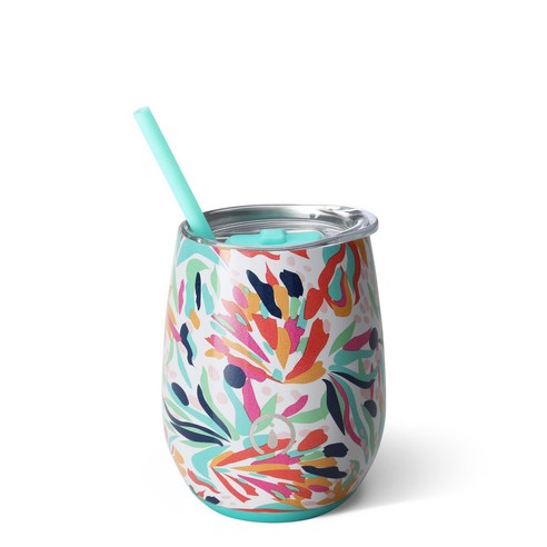 스위그라이프 스위그 와인 텀블러, Wild Flower, 414ml