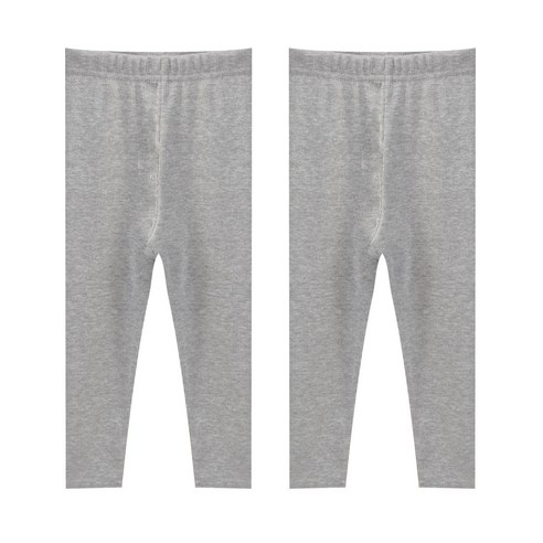 플레이몰 아동용 무지골지 레깅스 2p