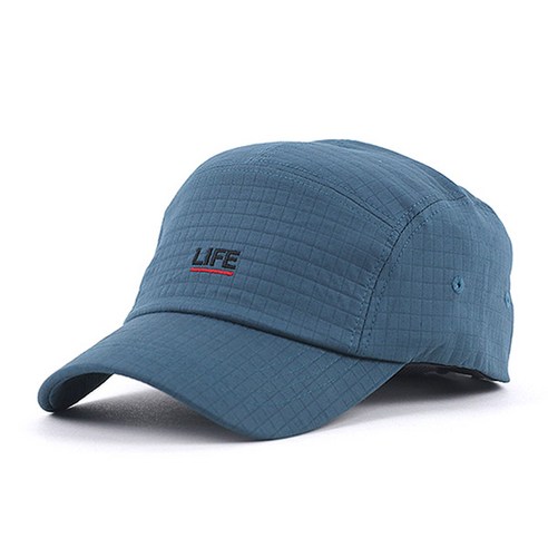 아이엠캡 LIFE 격자 누빔 캠프캡 모자