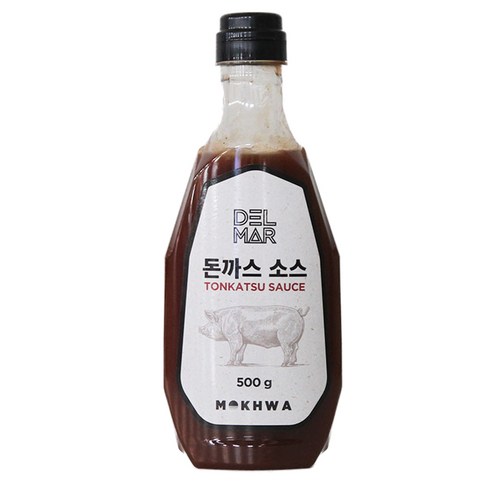 딜리셔스마켓 돈까스소스, 500g, 5개