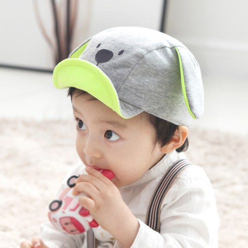 뿌뿌룰루 남녀공용 퍼피얌체챙