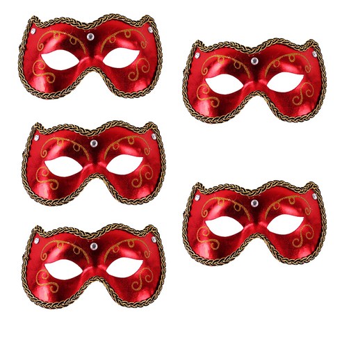 파티쇼 오페라 캣츠 가면 5p, 레드